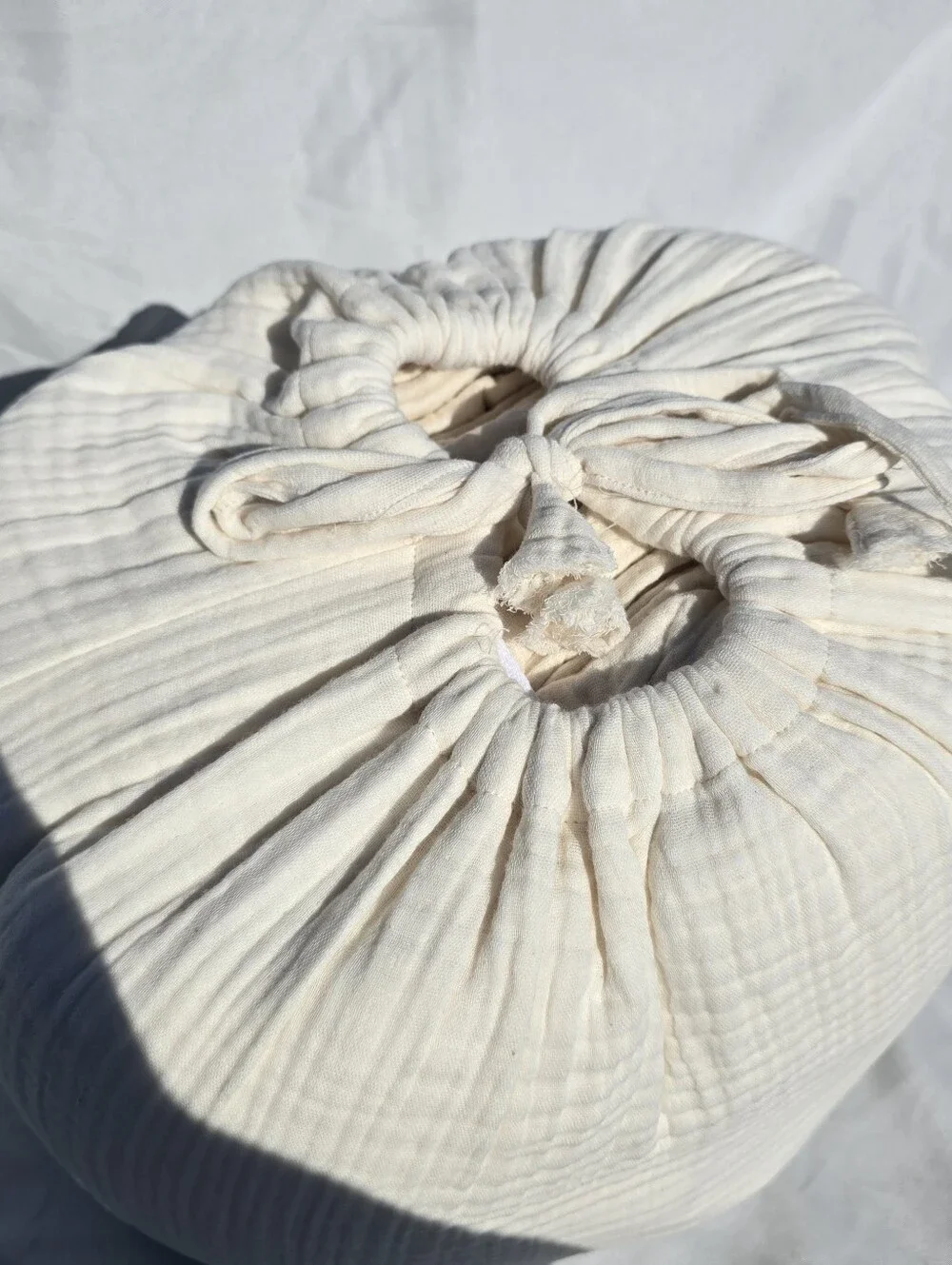 Quince Organic Cotton Airy Gauze DUVET COVER SET King/Cal King Undyed 2 Shams